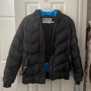 Black puff jacket